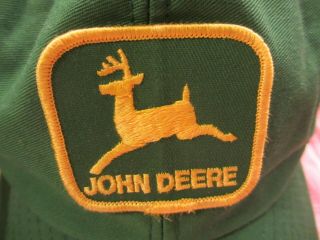 Two Vintage John Deer Trucker Caps Snap Back Louisville & K Products. 6