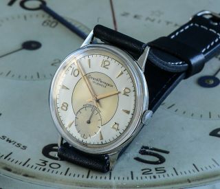 Very Pretty Vintage Girard Perregaux Gents Watch Two Tone Dial Stunning Watch 2