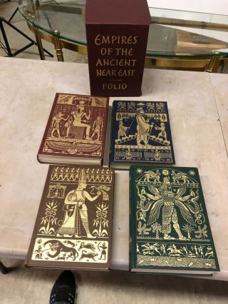 Empires Of The Ancient Near East 1999 Folio Society 4 Volume Box Set History 2