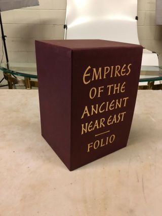 Empires Of The Ancient Near East 1999 Folio Society 4 Volume Box Set History 3