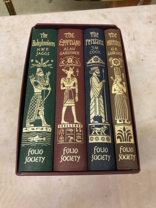 Empires Of The Ancient Near East 1999 Folio Society 4 Volume Box Set History 4