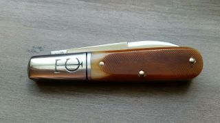 Great Eastern Cutlery GEC Tidioute TC Barlow PPP Antique Amber Sawcut 152112 4