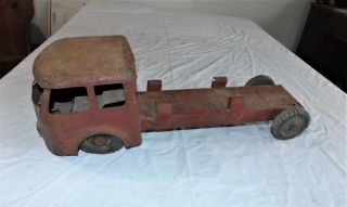 Vintage COE Tin Toy Truck,  Perfect for Rat Rod Project 4