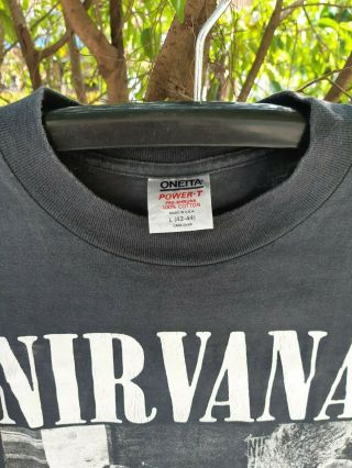 Vintage Nirvana 80s shirt sub pop pearl jam sonic youth soundgarden fear of god 3