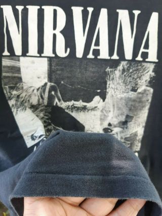 Vintage Nirvana 80s shirt sub pop pearl jam sonic youth soundgarden fear of god 6