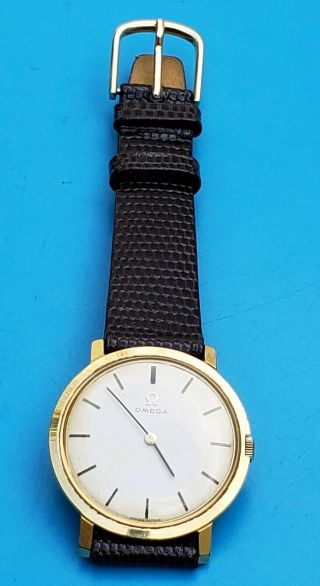 Vintage 1965 Omega Classic Swiss Made Mens 17 jewels Cal 620 Great Order 2