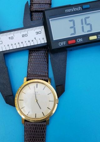 Vintage 1965 Omega Classic Swiss Made Mens 17 jewels Cal 620 Great Order 5