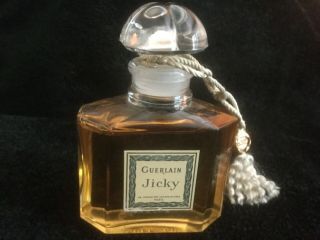 JICKY by GUERLAIN VINTAGE EXTRAIT RARE HARD TO FIND - 3 1/8” x 2 1/4” Bottle 5
