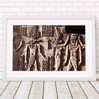 Egypt - Ancient Hieroglyphics Poster Picture Print Size A5 To A0 Delivery