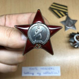67 - The Red Star Order (ww2 Army Award Soviet Russia Russian Wwii)
