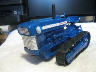 VINTAGE FORD 4000 CRAWLER 0NE OF A KIND TRACKS 3 POINT PARTS FROM ERTL 1/12 2