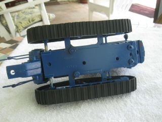 VINTAGE FORD 4000 CRAWLER 0NE OF A KIND TRACKS 3 POINT PARTS FROM ERTL 1/12 5
