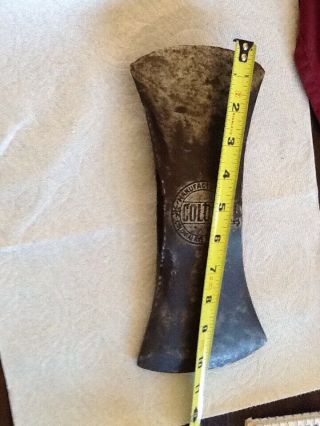 Vintage colonial axe and tool company double bit axe. 5