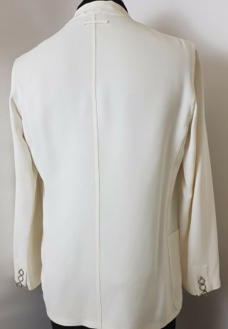 Rare Vintage Jean Paul Gaultier Suit.  Us Size 38off White