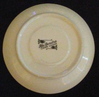 FRANKLIN ROOSEVELT CARR CHINA RHO DENDRA CUP AND SAUCER 3