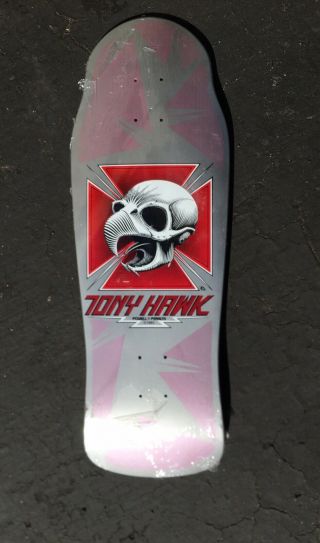 Vintage 1986 Powell Peralta Tony Hawk Rare Skateboard Deck