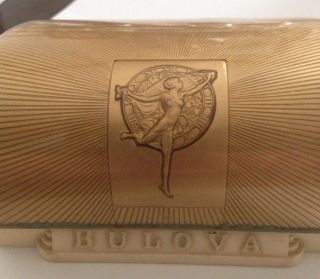 Vintage 1939 Bulova ' Alden ' 15 Jewel 10AE Movement Men ' s Watch box 5