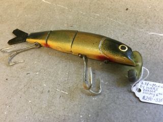Vintage RARE Haas Liv - Minno Jointed Lure 6