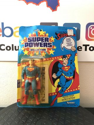 Rare Vintage Kenner Powers Superman 1984 2