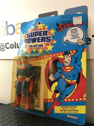 Rare Vintage Kenner Powers Superman 1984 4