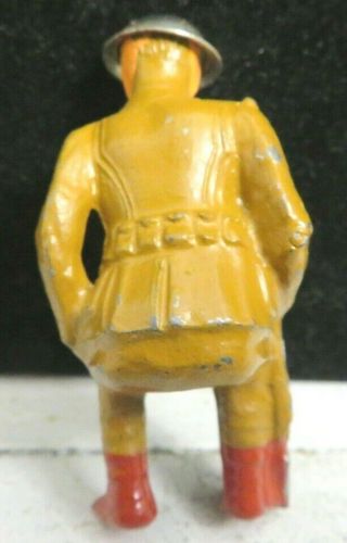 Vintage Barclay Lead Toy Soldier Sitting Position B - 115 Paint 2