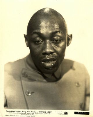 Stepin Fetchit (1937) Vintage 8x10 B&w Photo For Film Love Is News