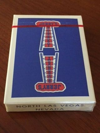 Vintage Jerry ' s Nugget Casino playing cards BLUE Authentic and 2