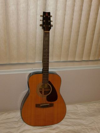 Vintage Yamaha Fg - 160 Acoustic Guitar Nippon Gakki Co. ,  Ltd