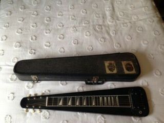Vintage Airline Lap Steel With Chipboard Case