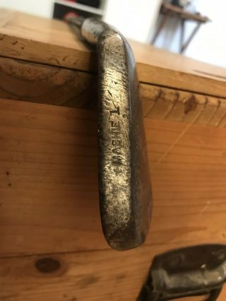 RARE Antique Vintage Hickory Era Golf Club c.  1918 Lard Whistler Mashie 3