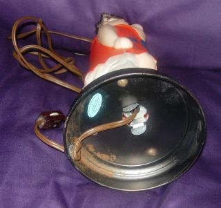 FRED FLINTSTONE LAMP NIGHT LIGHT BLOW MOLD C.  1961 HANNA BARBERA VINTAGE 5