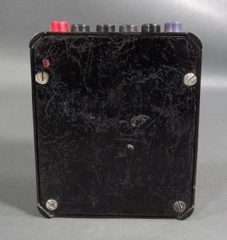 WWII German Wehrmacht Siemens&Halske Voltammeter Volt Meter Gauge w/Leather Case 4