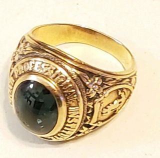 Ring Vintage Gold 10 Kt Graduation (11.  1 Gr)