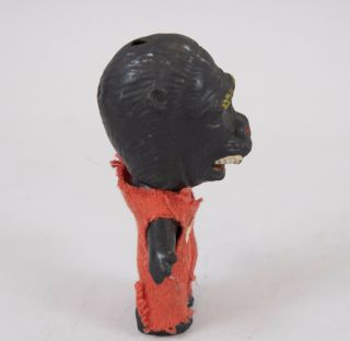 Vintage King Kong Monster Ape Gorilla Plastic Rubber Toy Figure Hong Kong 4