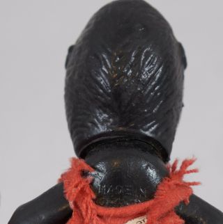 Vintage King Kong Monster Ape Gorilla Plastic Rubber Toy Figure Hong Kong 8