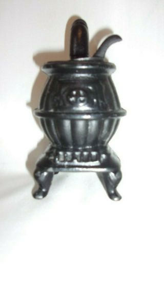 Cast Iron Miniature Pot Belly Stove Salesman Sample? Or Dollhouse