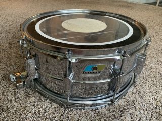 Ludwig Sensitive Snare Drum 6.  5 X 14 Vintage 70s