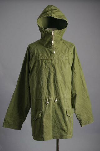 VTG 1950 ' S ROYAL AIRFOCE SMOCK Windproof Green Cadet Forces Parka Jacket Size 5 2