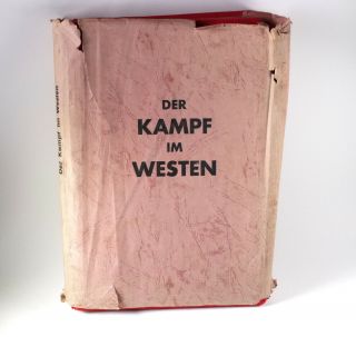 Der Kampf Im Westen (war In The West) 100 Stereoviews & 3d Viewer Book