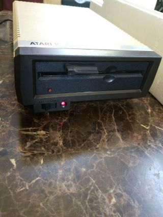 Vintage Atari Disk Drive 1050 Dual Density W/ Box 5