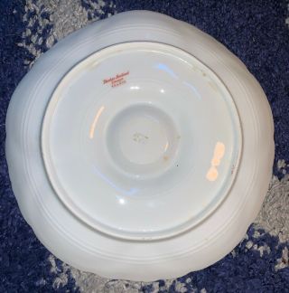 Antique Theodore Haviland Limoges France Oyster Plate 6 wells 3