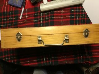 Handy Andy Carpenters ToolChest the case says Traditional Old World Craftmanship 3