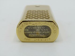 Vintage 1982 Guerlain Gold Tone Refillable Travel Perfume Atomizer 4