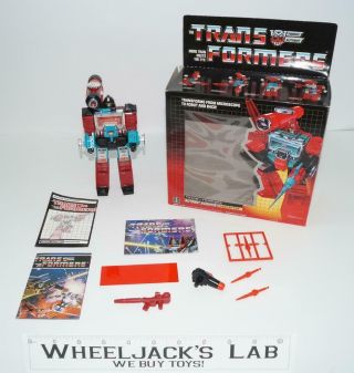 Perceptor Mib Box 100 Complete E 1985 Vintage Hasbro G1 Transformers