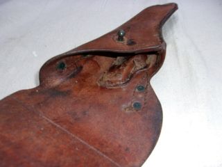 WW2 GI M1916 Leather Holster for M1911A1.  45 Pistols - - 1943 Date 5