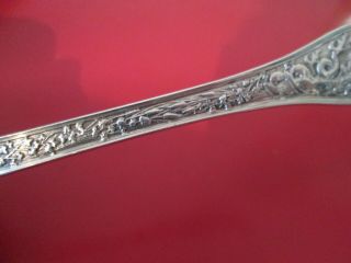 Rare - OLYMPIAN 1878 - TIFFANY - Solid STERLING 9 in WAFFLE SERVER - 4