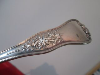 Rare - OLYMPIAN 1878 - TIFFANY - Solid STERLING 9 in WAFFLE SERVER - 6