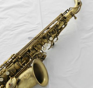 Professional TaiShan Alto Saxophone Antique Eb Sax High F Italian pad 3