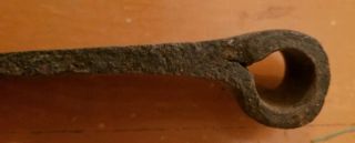 Antique Hand Forged Iron Door Strap Hinge 24.  25 