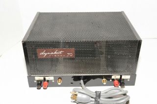 Dynaco St - 70 Vintage Tube Amp Recap And Old Cloth Wire Transformers
